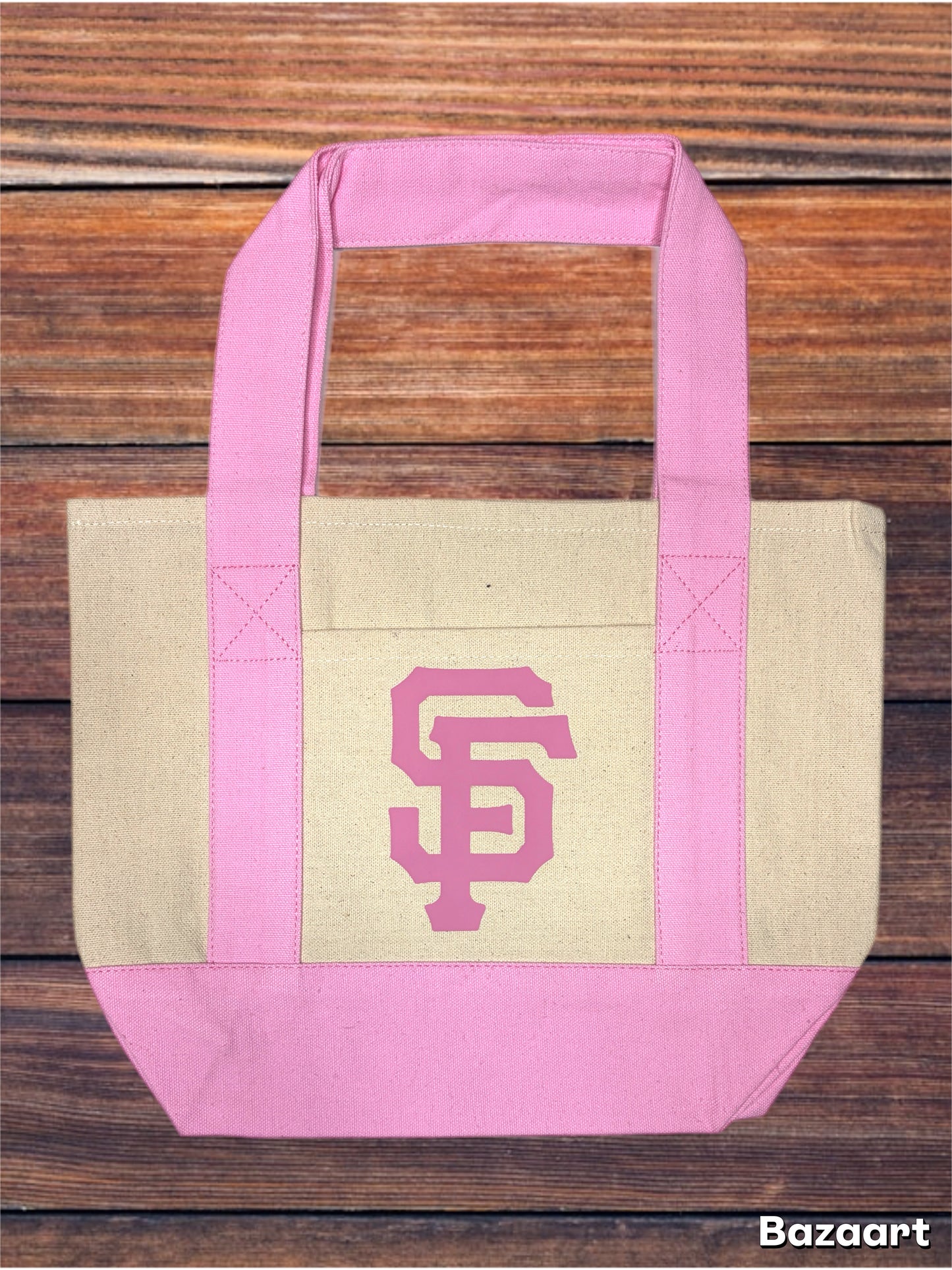 SF Small Market Tote Bag (Pink)