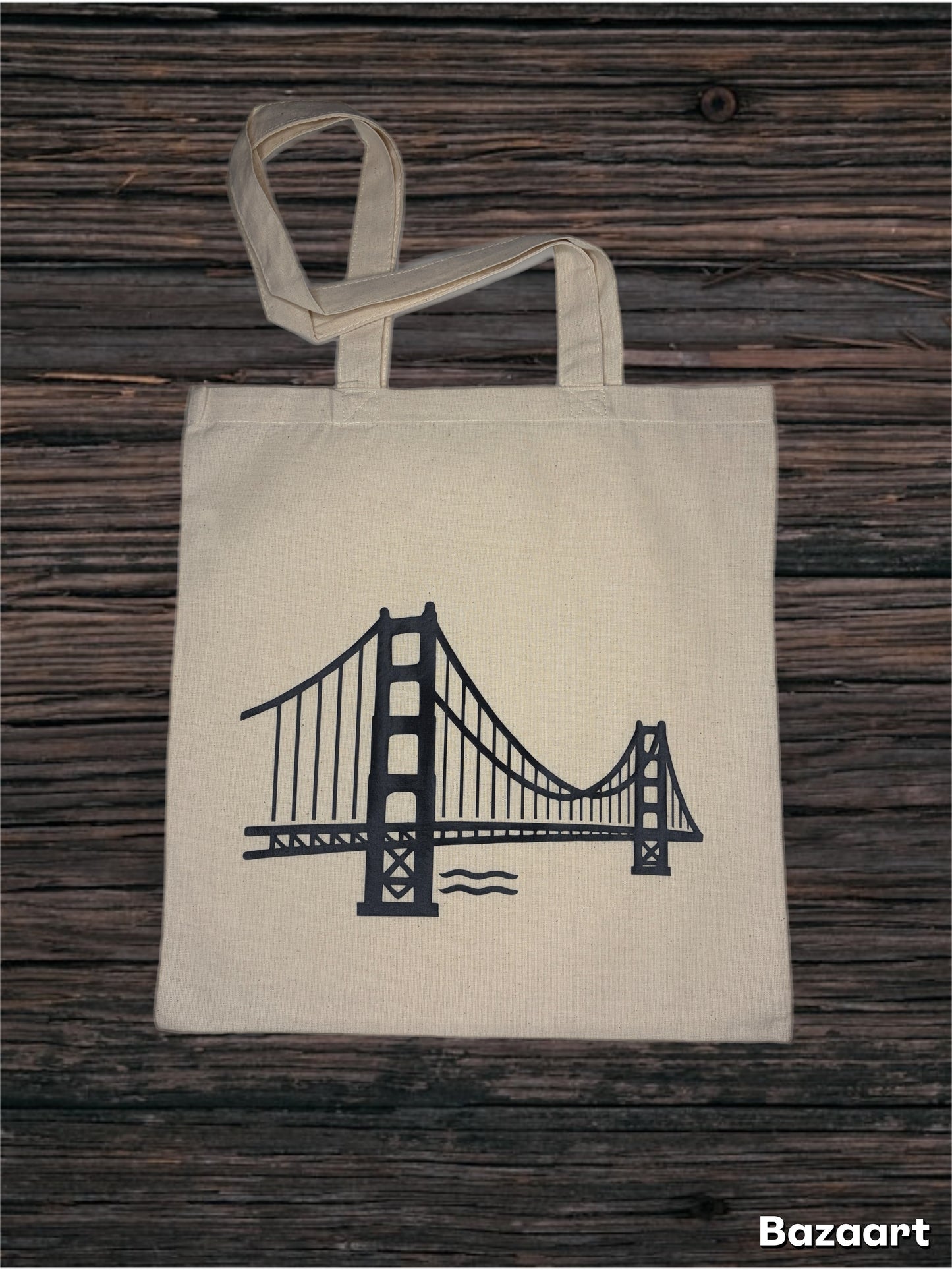 Golden Gate Bridge Canvas Tote Bag