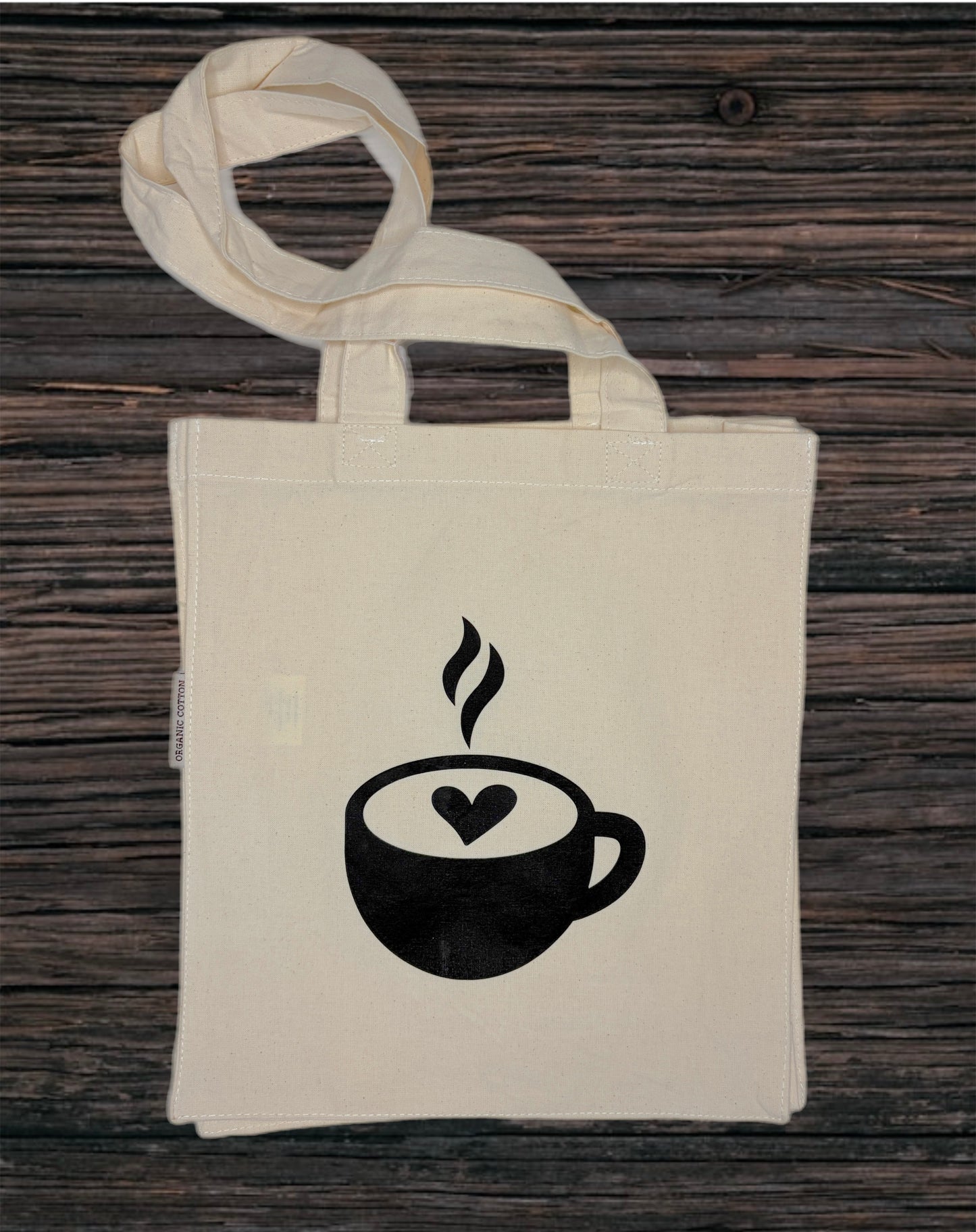 Coffee Lover Canvas Accessory Tote Bag