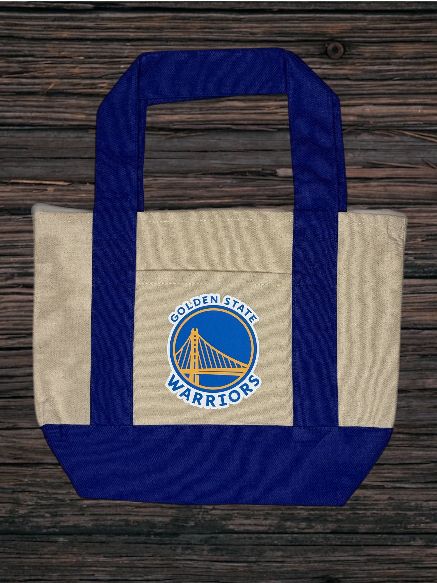Warriors Small Market Tote Bag