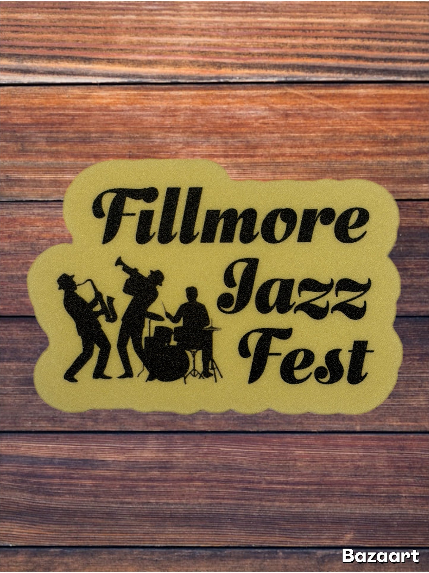 Fillmore Jazz Festival Sticker
