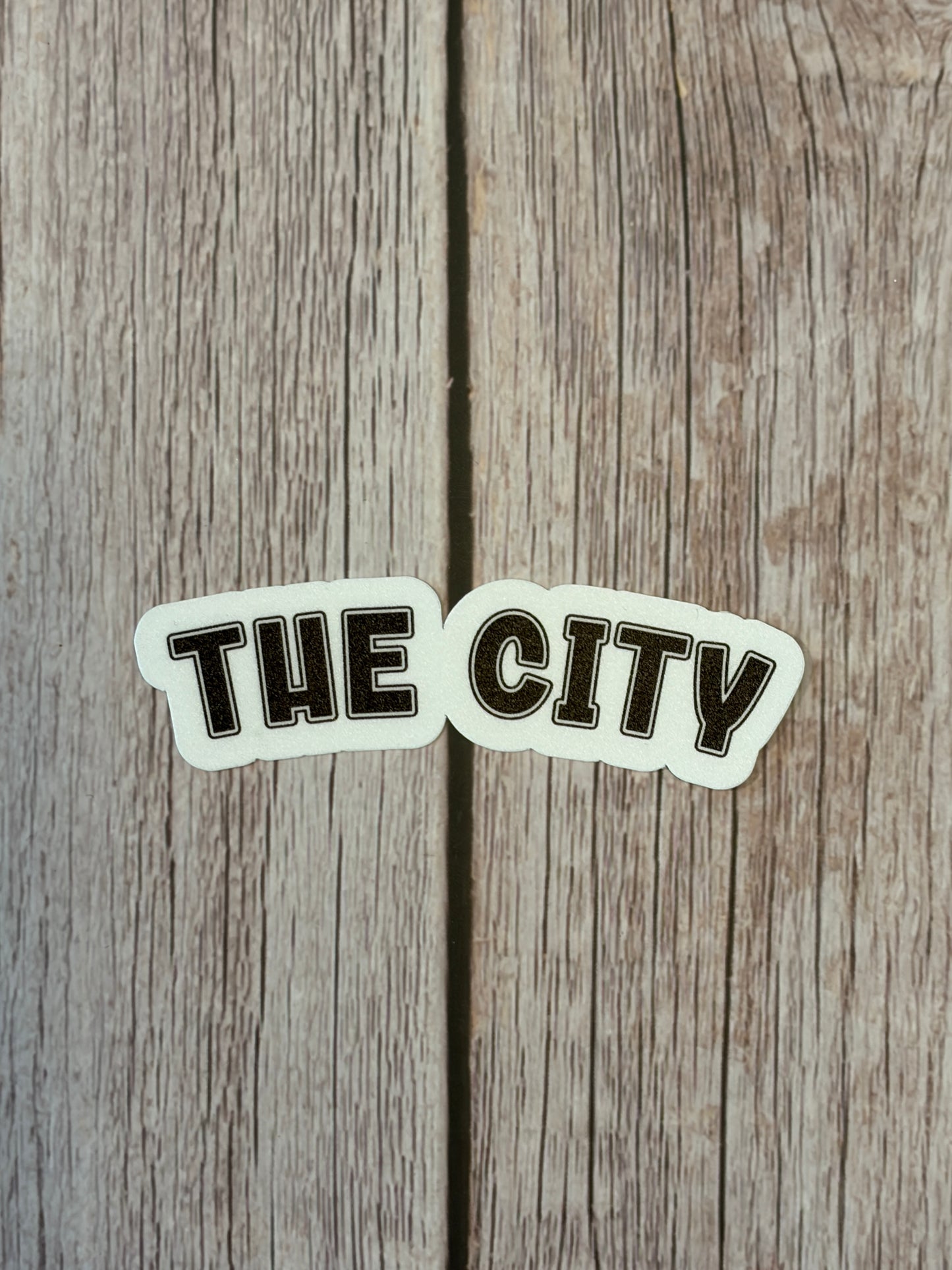 The City sticker