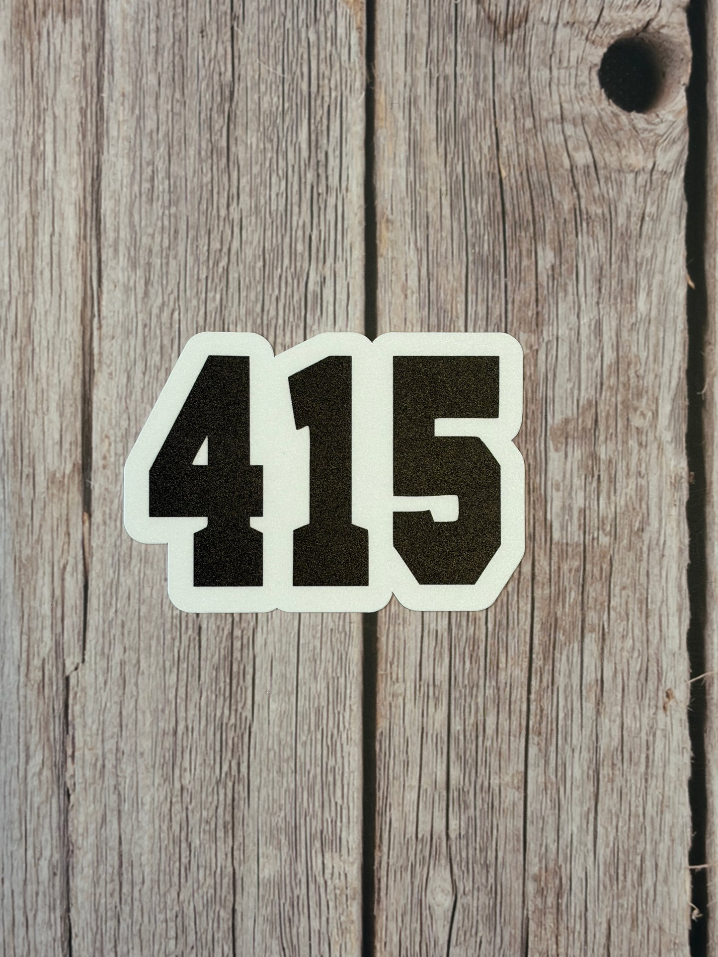 415 area code sticker