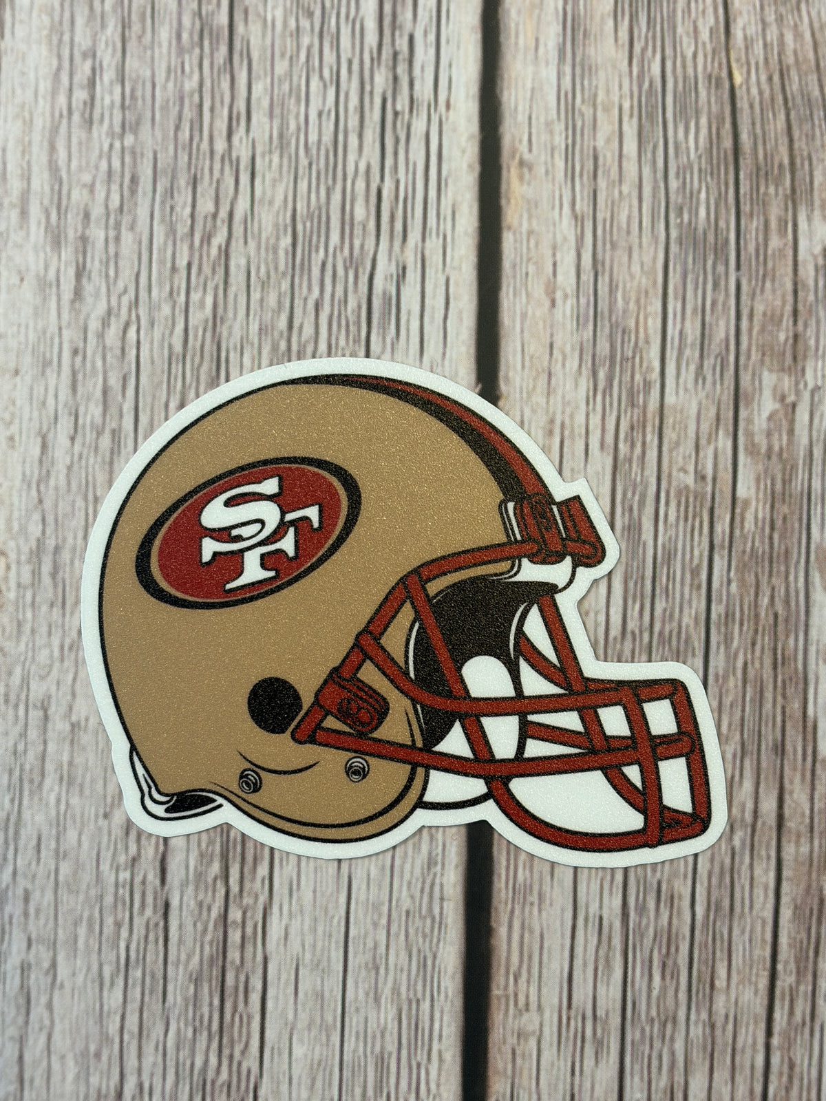 49er Helmet Sticker