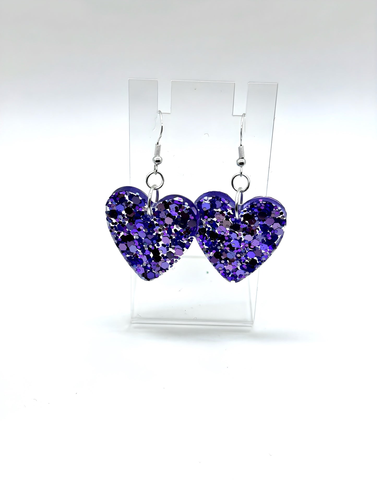 Large Heart Earrings