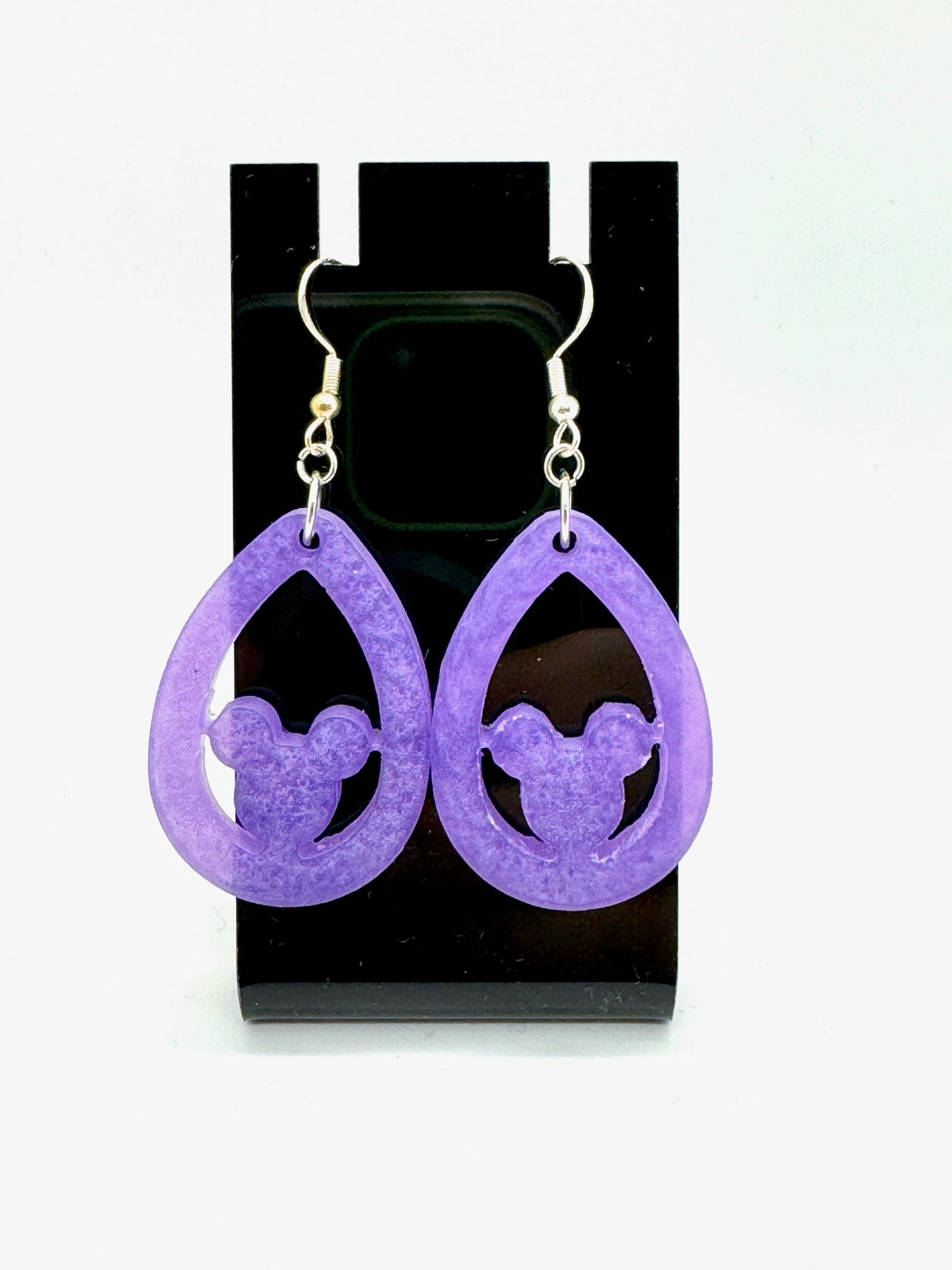 Teardrop Mouse Earrings