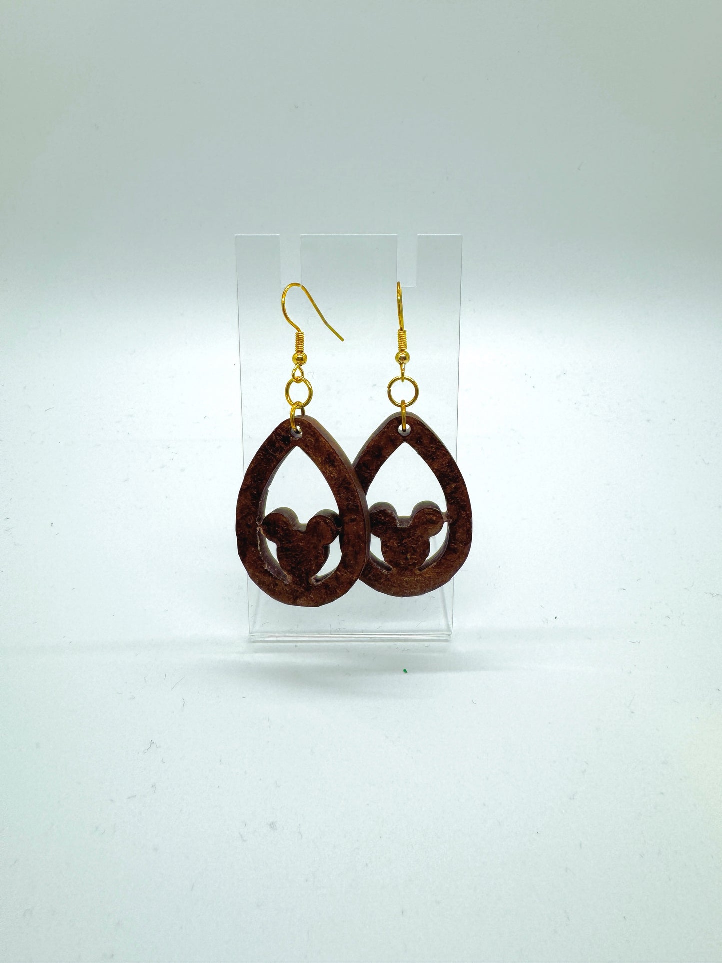 Teardrop Mouse Earrings