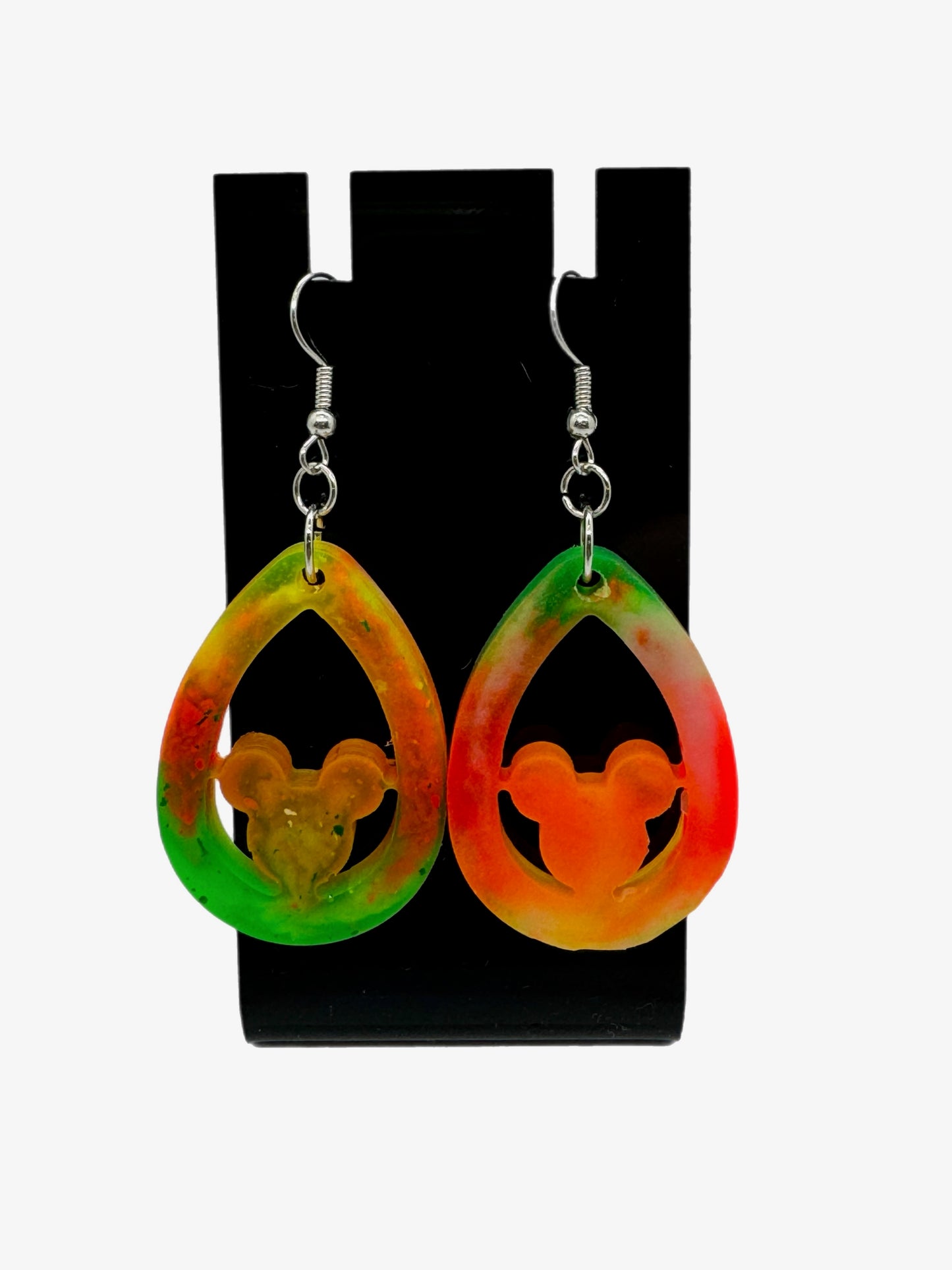 Teardrop Mouse Earrings