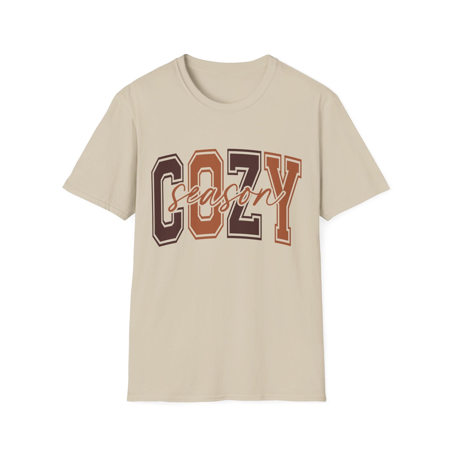 Cozy Season T-Shirt, Unisex Graphic Tee, Comfortable Casual Wear, Autumn Apparel, Gift for Fall Lovers, Seasonal Outfit