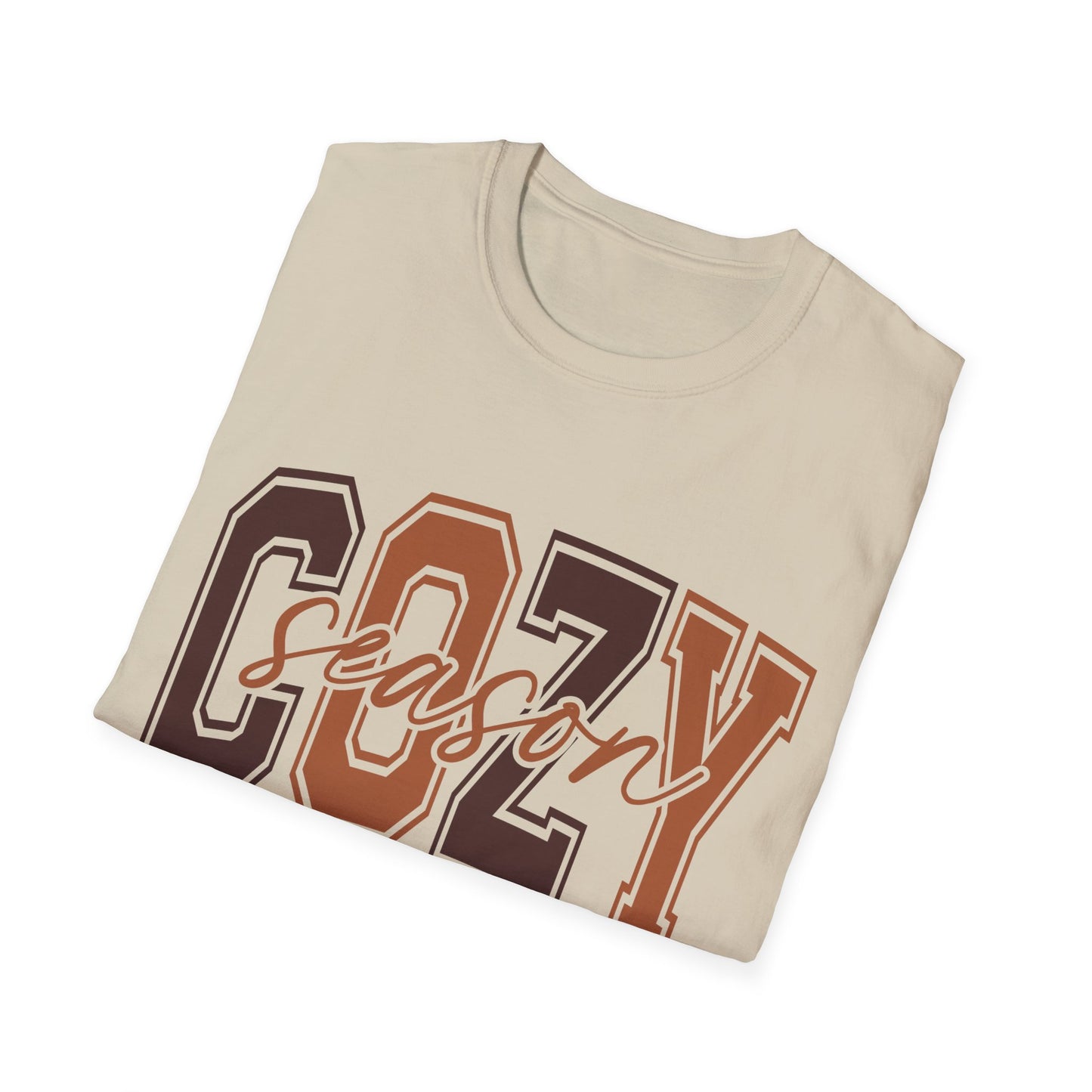 Cozy Season T-Shirt, Unisex Graphic Tee, Comfortable Casual Wear, Autumn Apparel, Gift for Fall Lovers, Seasonal Outfit