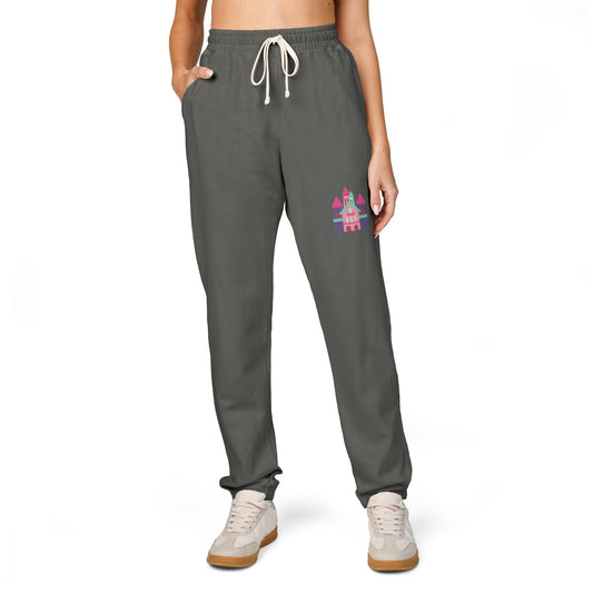 Garment-Dyed Fleece Sweatpants - Cozy Lounge Wear for Relaxation, Travel, Gifts, and Casual Outings, Perfect for Everyday Comfort
