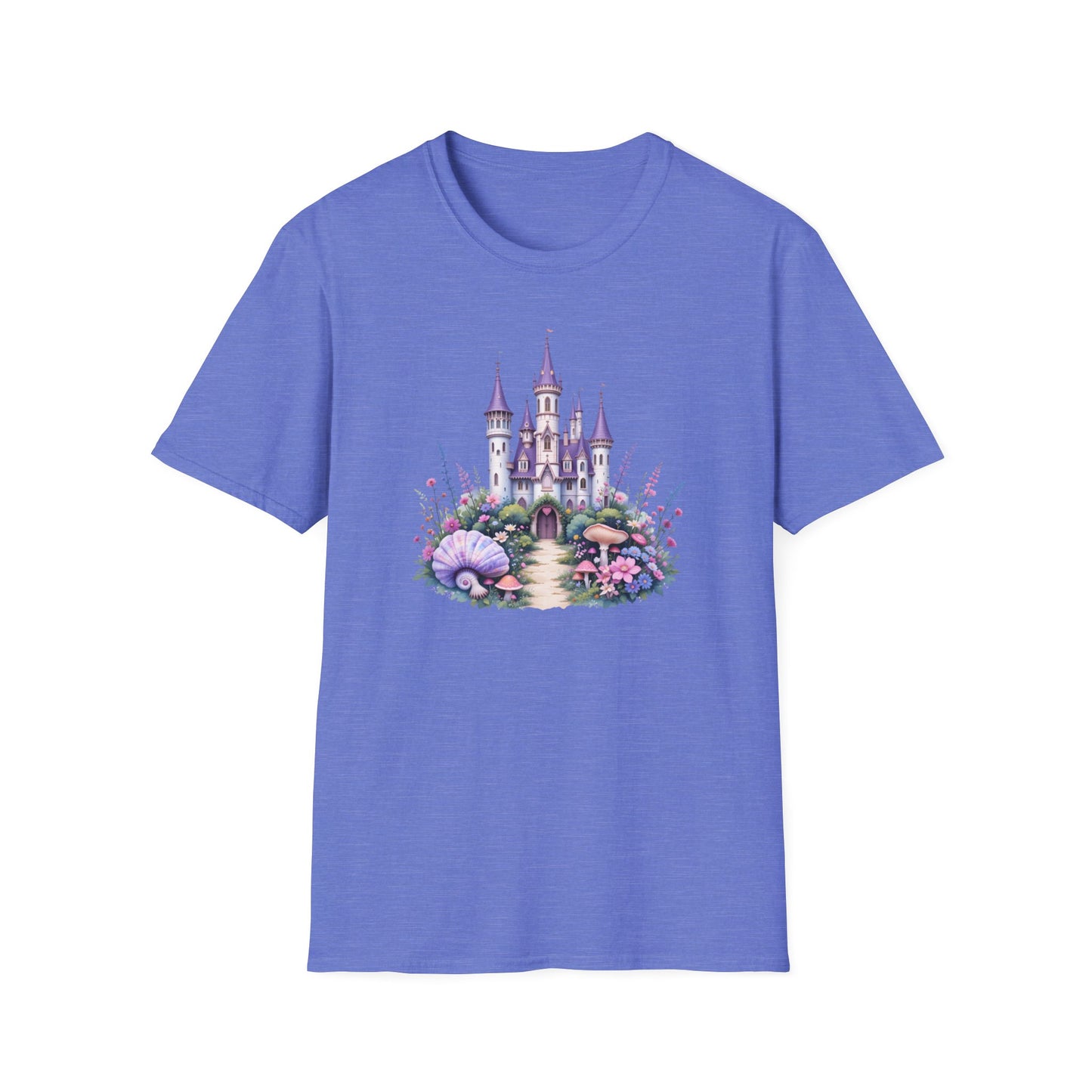 Fantasy Castle Unisex T-Shirt, Cute Fairy Tale Tee, Gift for Kids, Magical Design Shirt, Adventure Clothing, Perfect for Birthdays