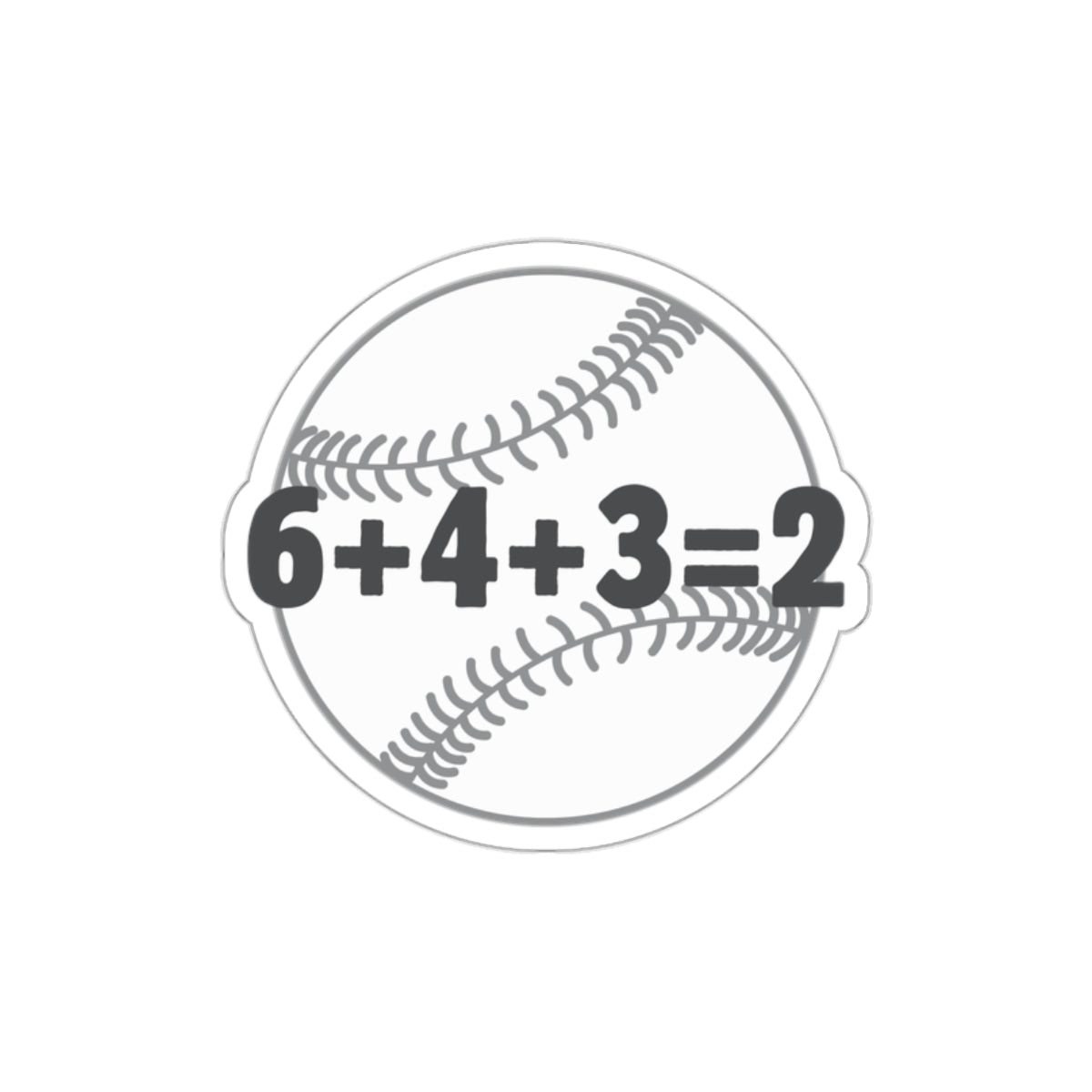 Baseball Die-Cut Stickers, Fun Sports Decals, Unique Teacher Gifts, Laptop Decor, Educational Stickers, Baseball Lover Gift
