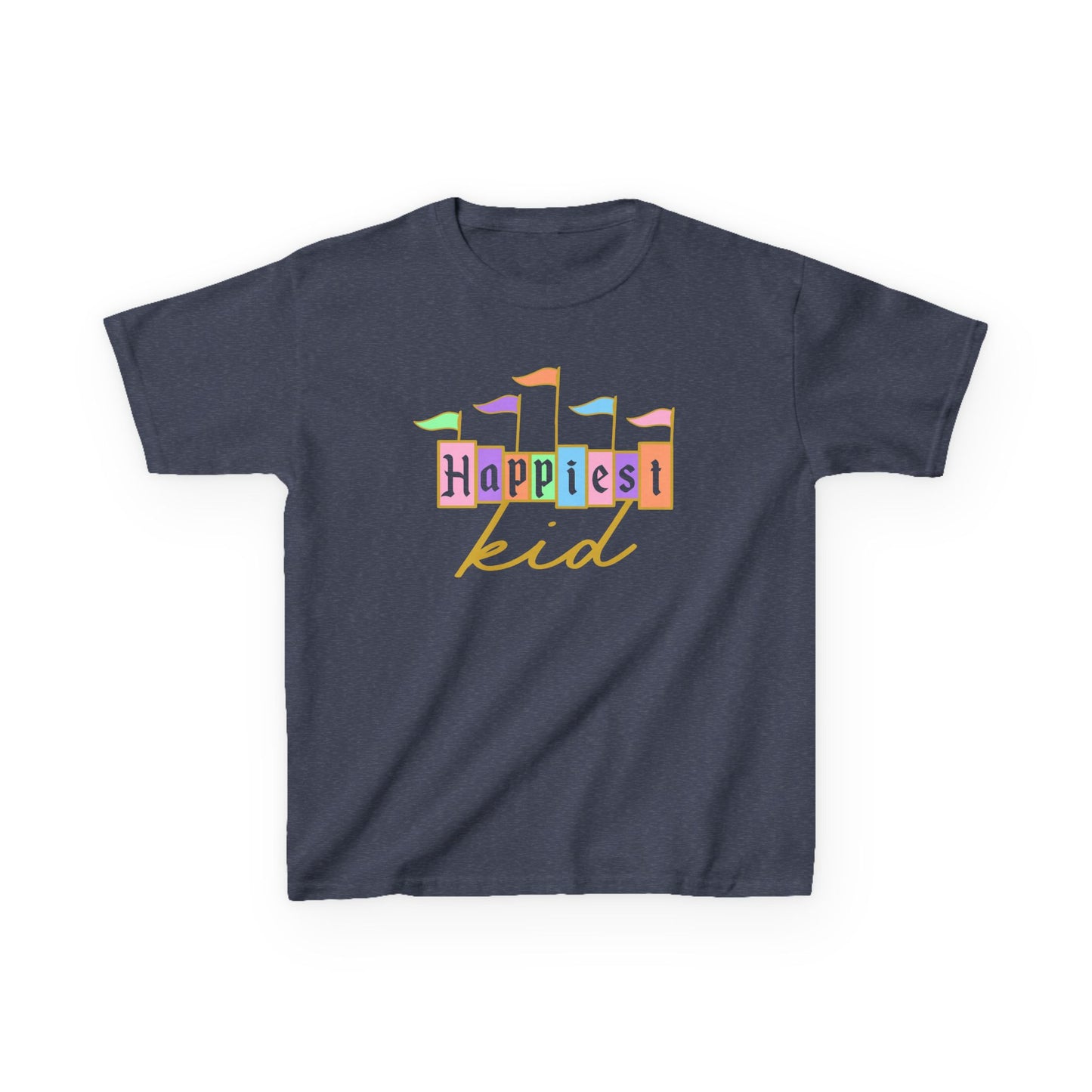 Happiest Kid Tee, Kids Cotton T-Shirt, Cute Children's Apparel, Birthday Gift, Summer Outfit, Playdate Wear