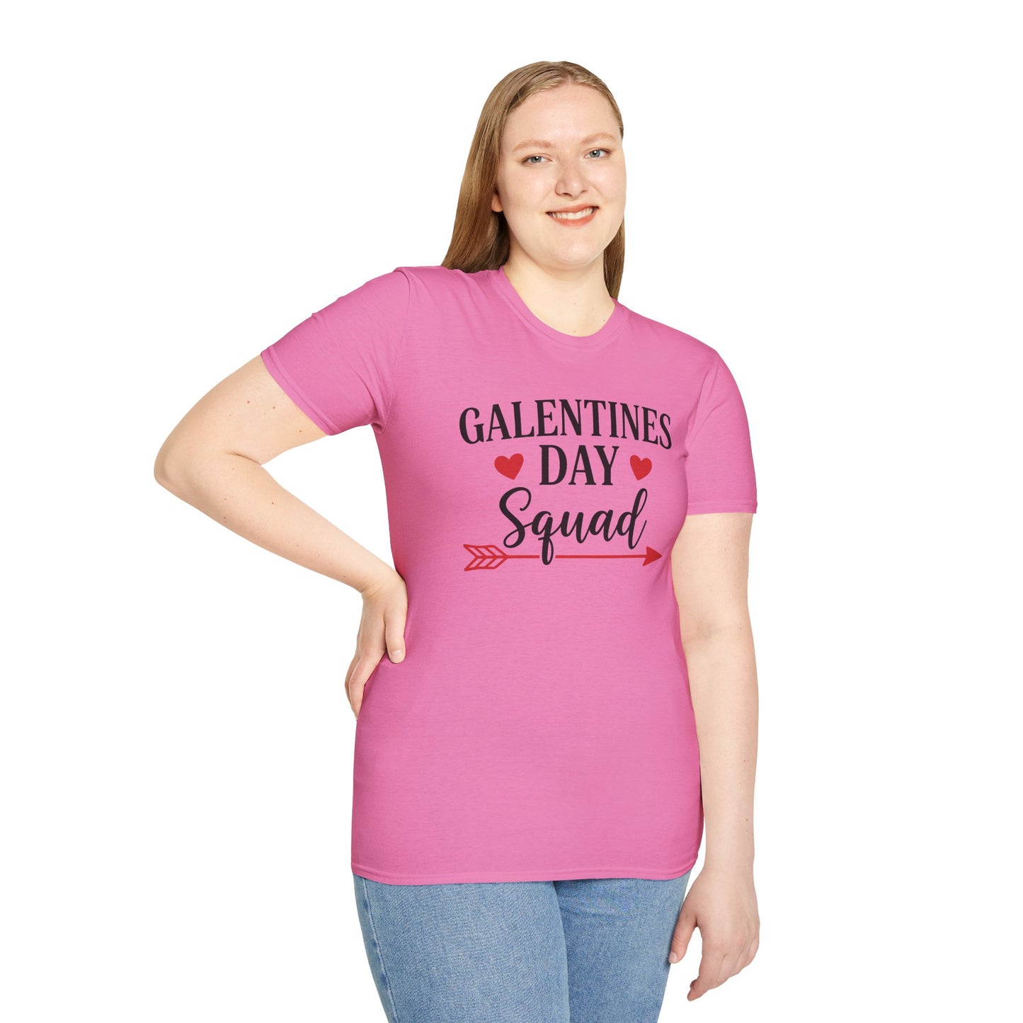 Galentines Day Squad T-Shirt | Valentine's Arrow Hearts