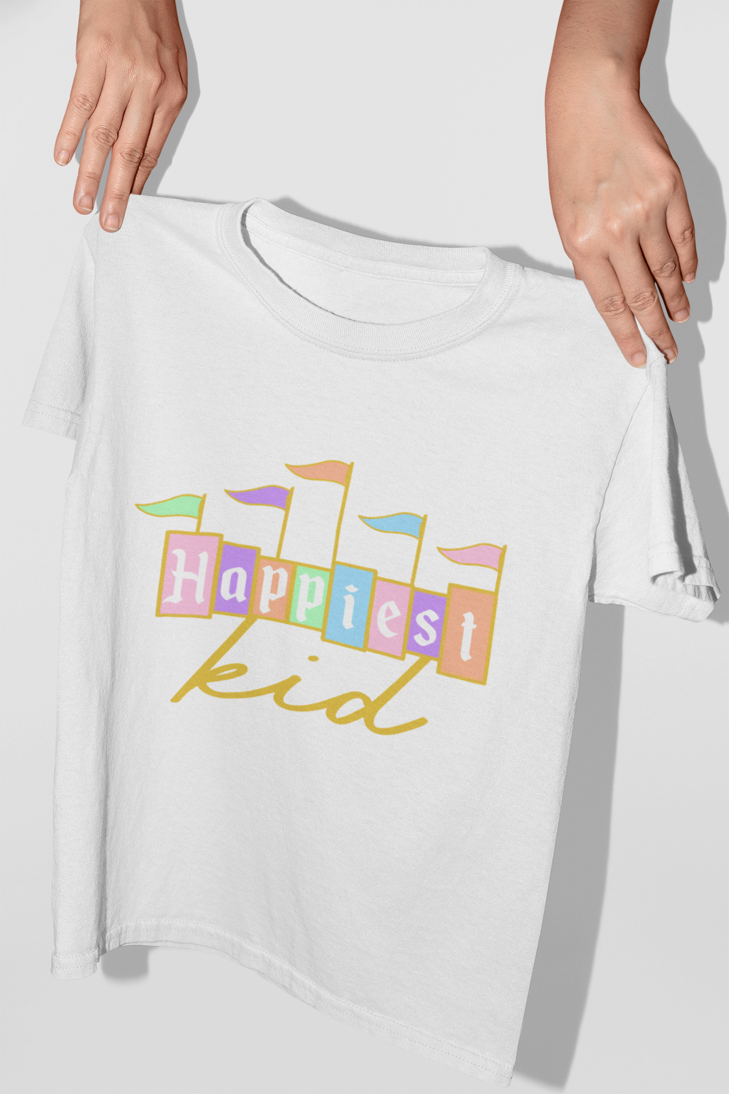 Happiest Kid Tee, Kids Cotton T-Shirt, Cute Children's Apparel, Birthday Gift, Summer Outfit, Playdate Wear