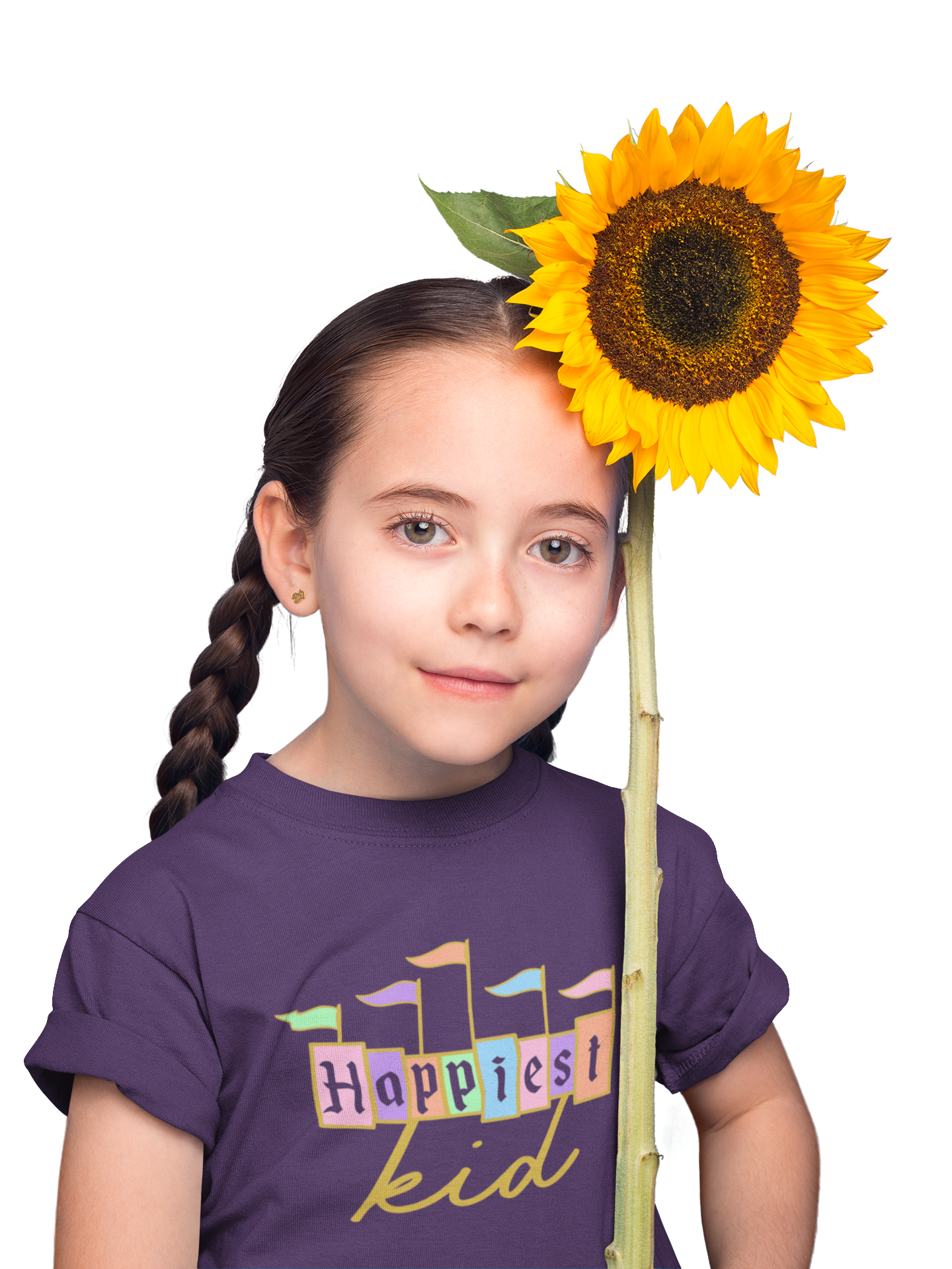 Happiest Kid Tee, Kids Cotton T-Shirt, Cute Children's Apparel, Birthday Gift, Summer Outfit, Playdate Wear