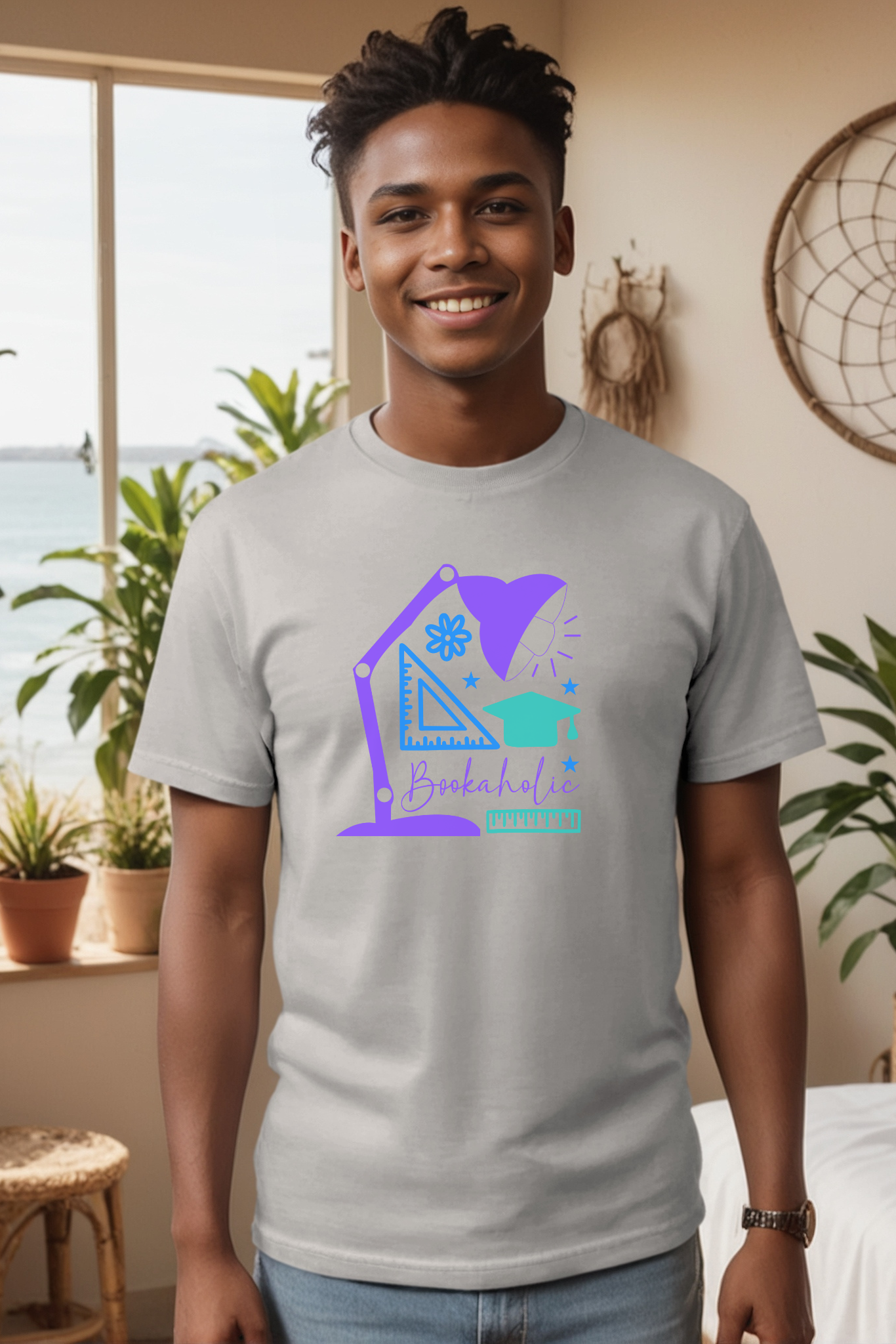 Bookaholic Unisex Softstyle T-Shirt - Perfect for Readers, Literary Gifts, Book Lovers Merch, Cozy Casualwear, Bookish Apparel
