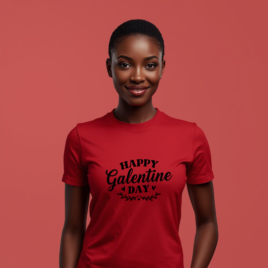 Happy Galentine Day T-Shirt | Valentine Friends Tee