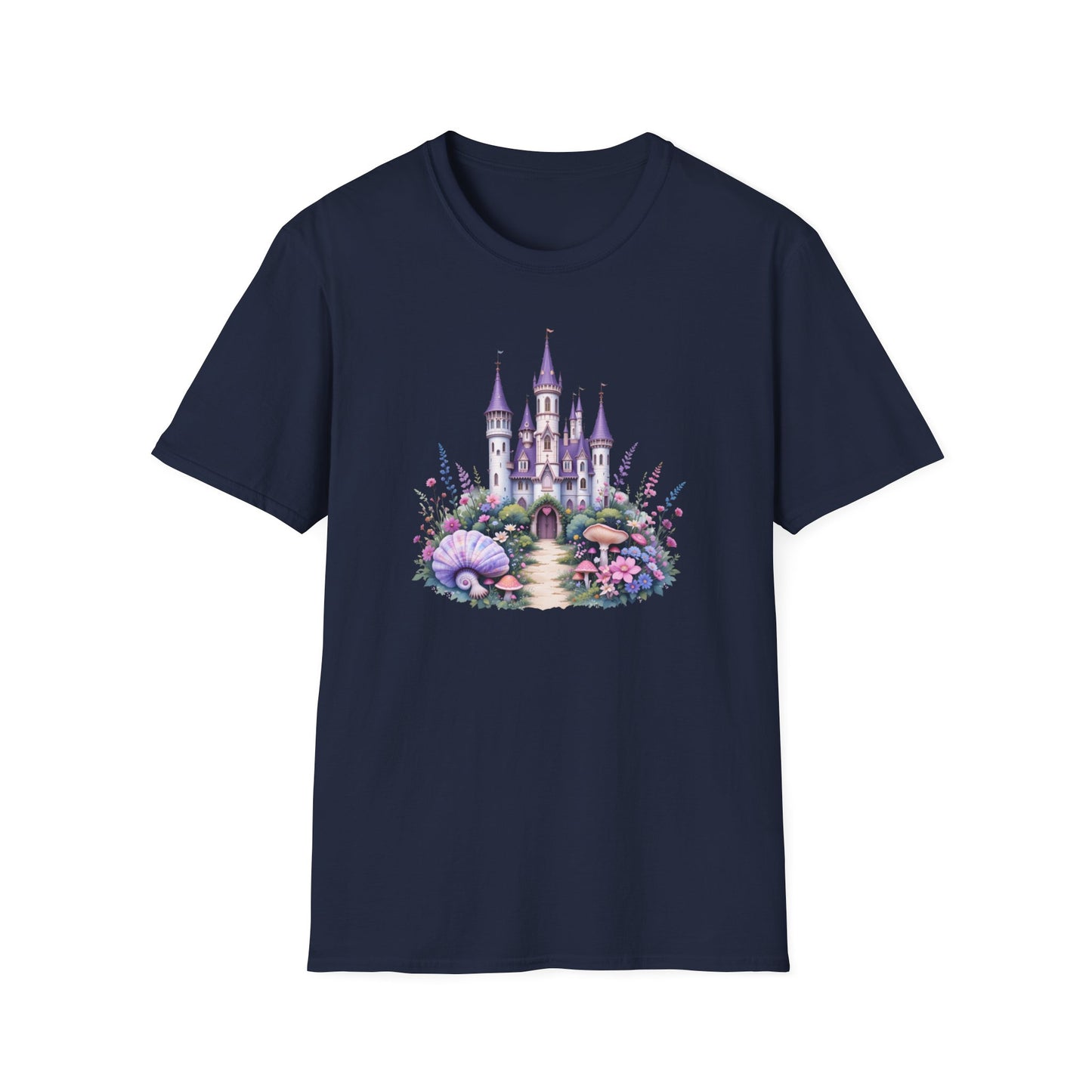 Fantasy Castle Unisex T-Shirt, Cute Fairy Tale Tee, Gift for Kids, Magical Design Shirt, Adventure Clothing, Perfect for Birthdays