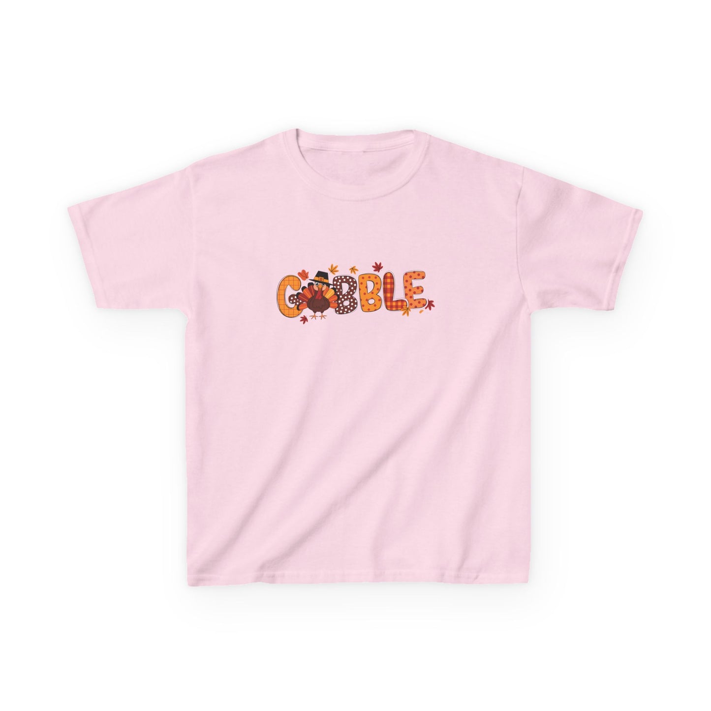 Thanksgiving Kids Tee, Gobble T-Shirt, Fun Holiday Shirt, Kids Thanksgiving Apparel, Cute Autumn Wear