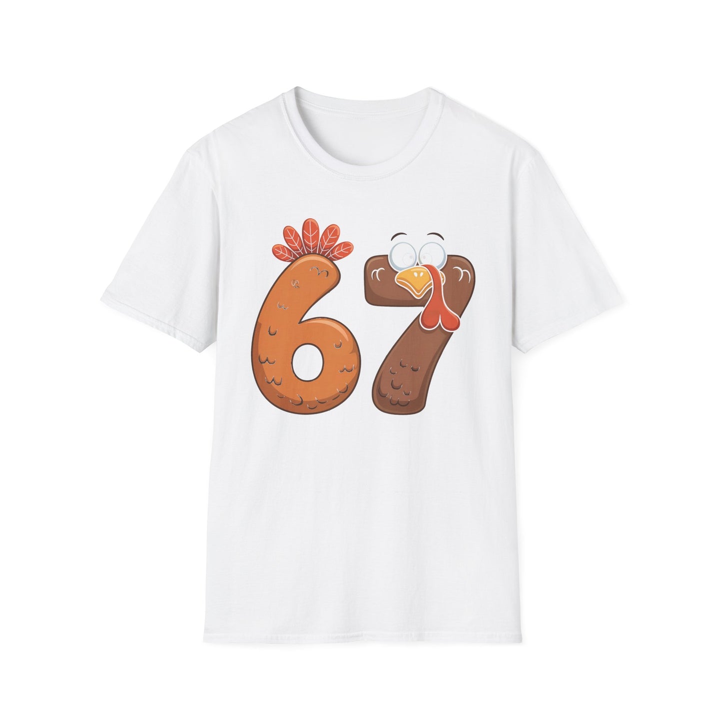 Thanksgiving Turkey Graphic T-Shirt, Unisex Tee, Fall Apparel, Holiday Outfit, Gift for Family, Thanksgiving Celebration