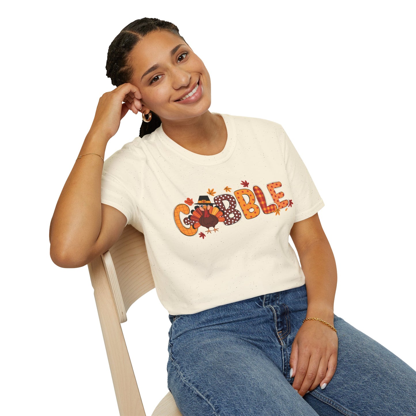 Thanksgiving Gobble T-Shirt, Unisex Fall Tee, Autumn Apparel, Holiday Gift, Family Gathering Shirt