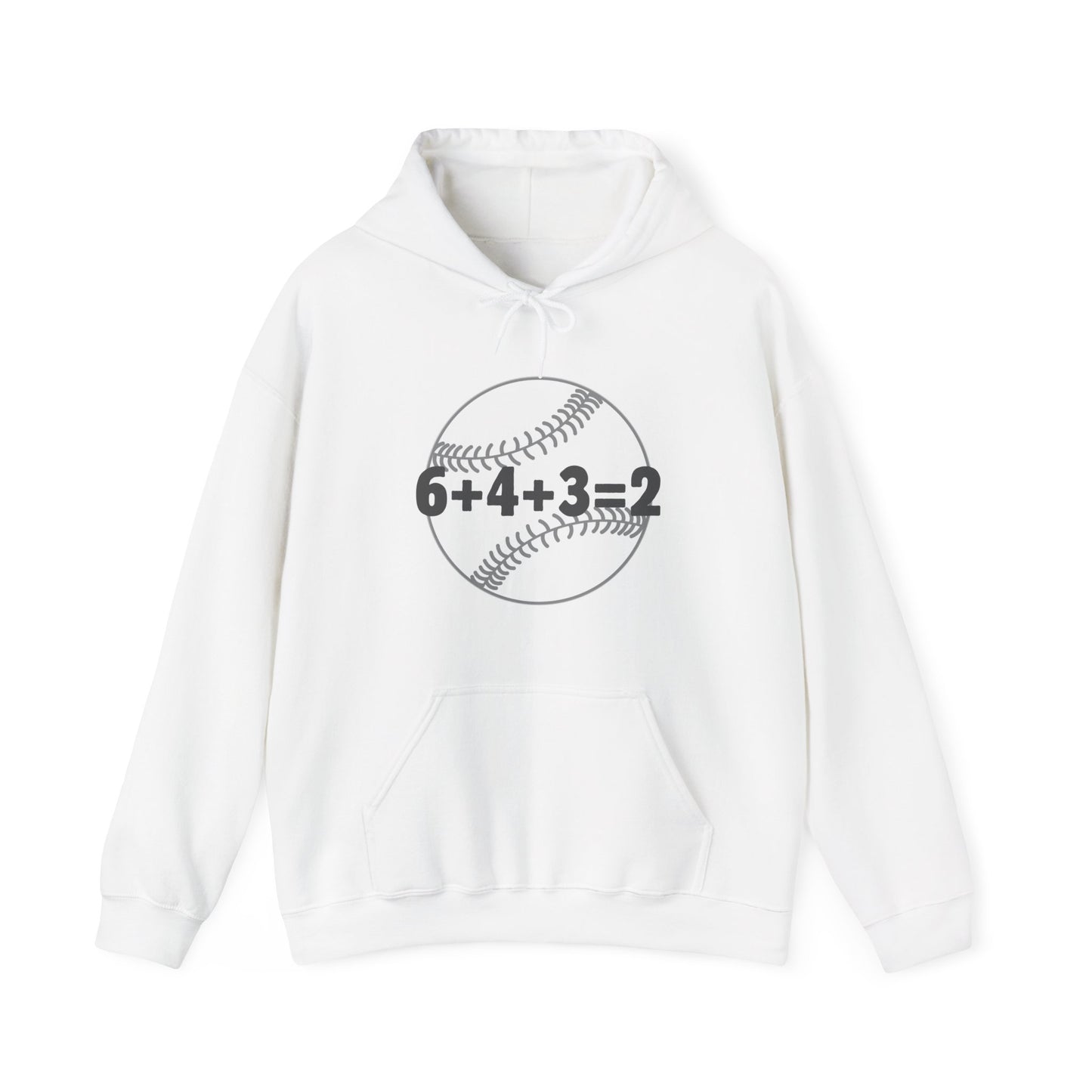 Baseball Math Hoodie, Unisex Heavy Blend Sweatshirt, Sports Gift, Fun Math Apparel, Cozy Baseball Sweatshirt, Gifts for Coaches
