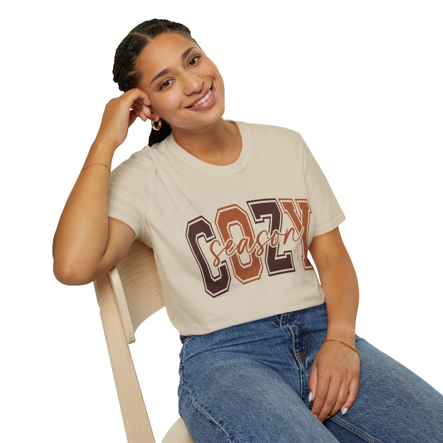 Cozy Season T-Shirt, Unisex Graphic Tee, Comfortable Casual Wear, Autumn Apparel, Gift for Fall Lovers, Seasonal Outfit
