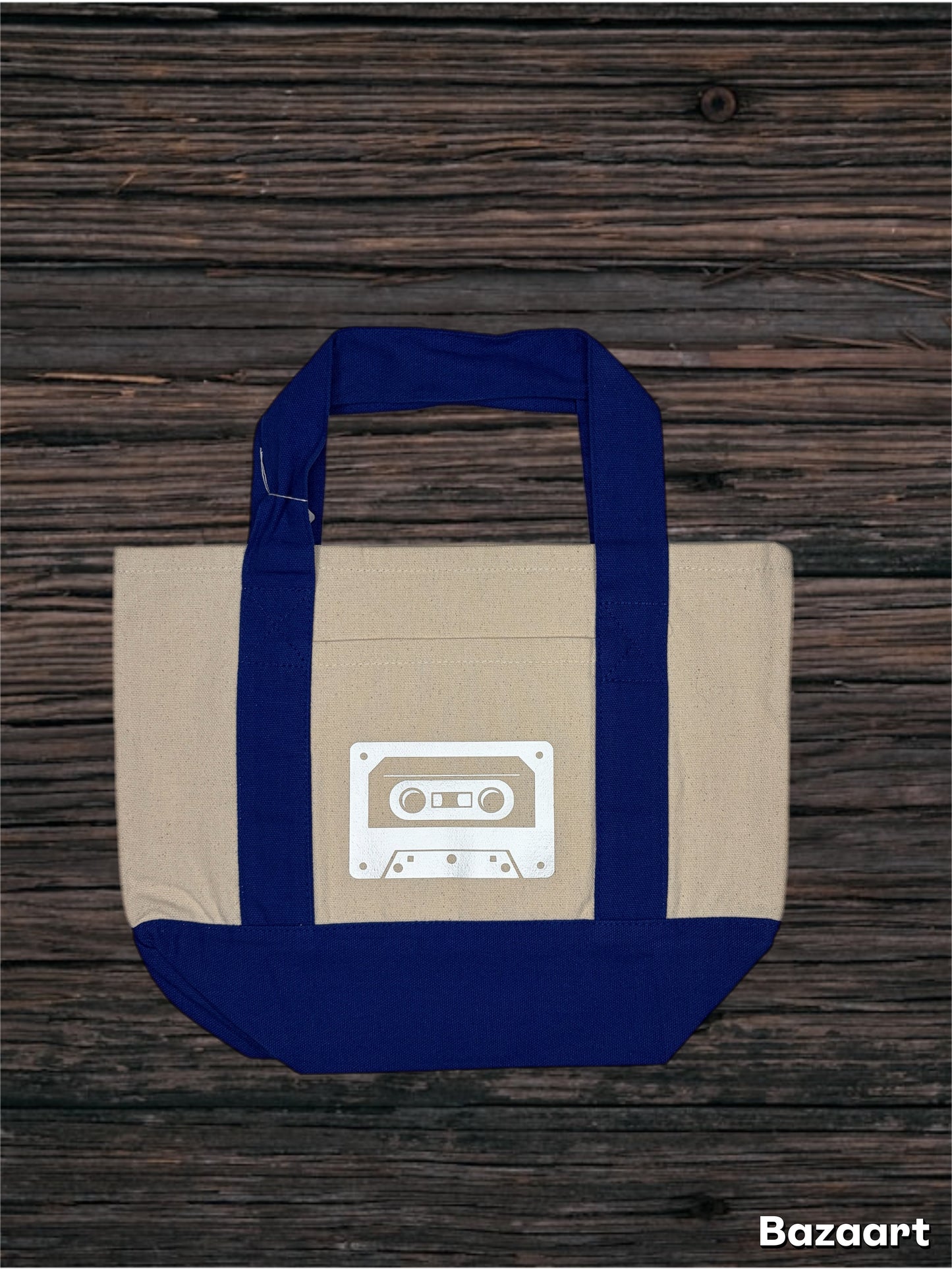 Small Market Tote Bag with Cassette
