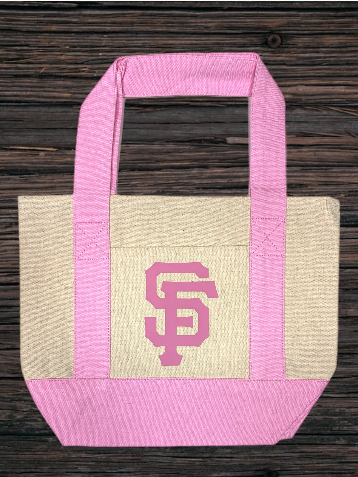 SF Small Market Tote Bag (Pink)