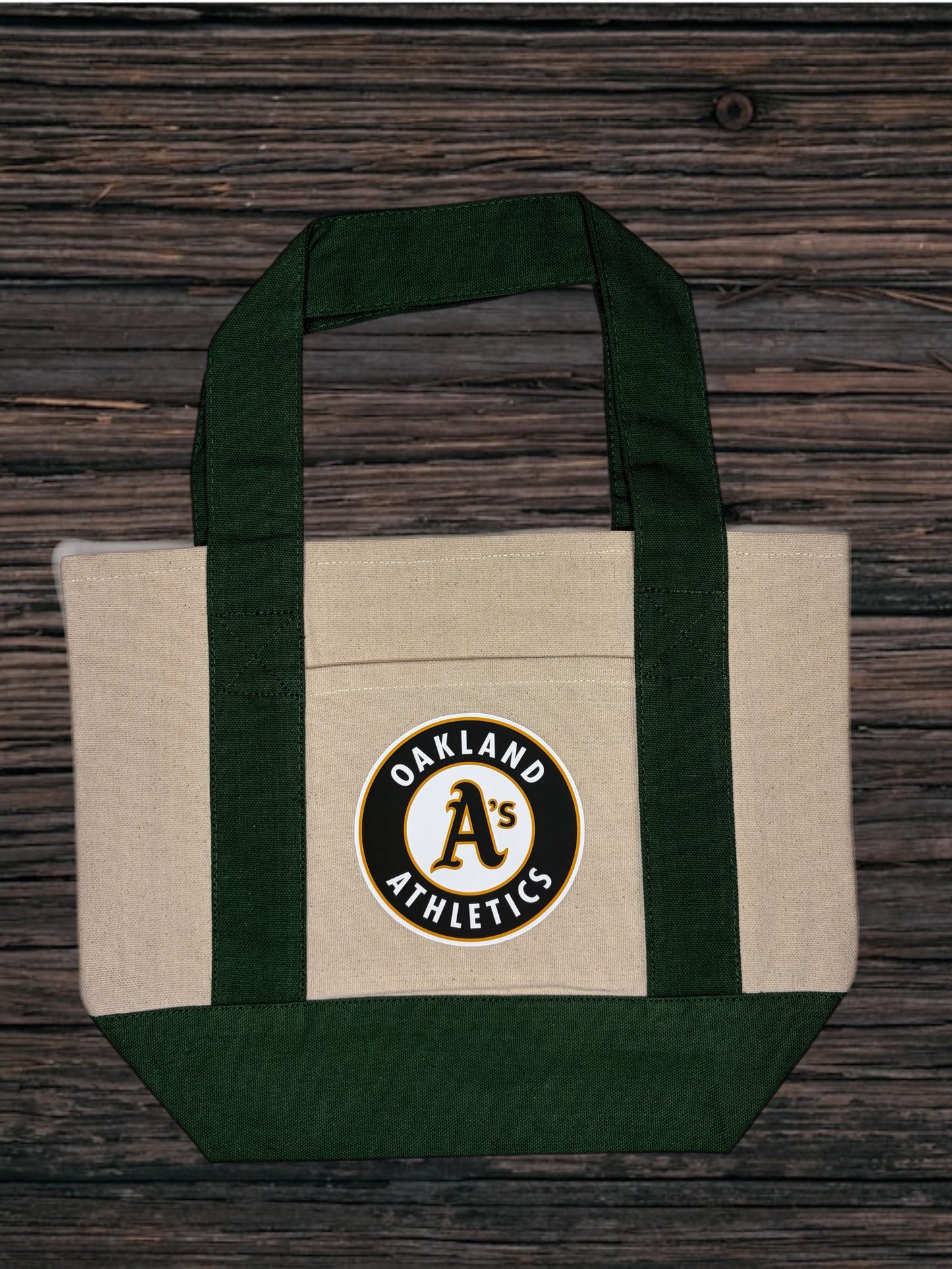Oakland A's Small Market Tote Bag