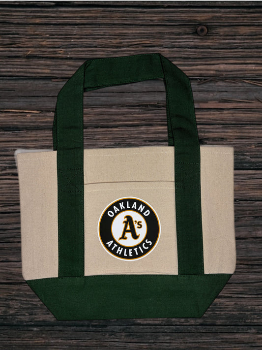 Oakland A's Small Market Tote Bag