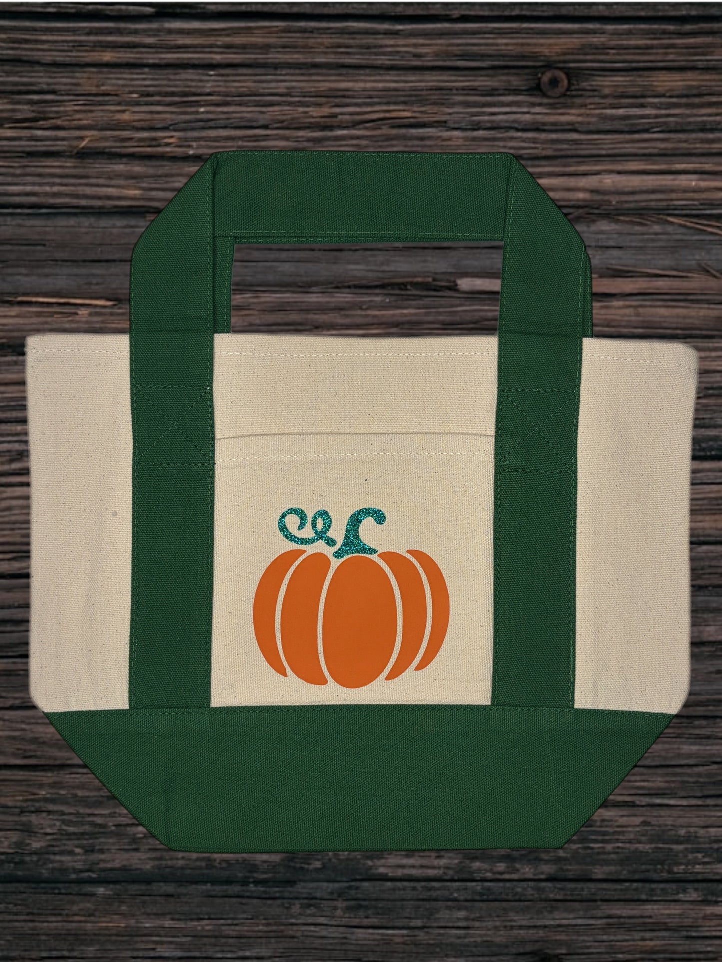 Fall/Pumpkin Small Market Tote Bag