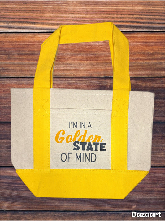Golden State of Mind Small Market Tote Bag