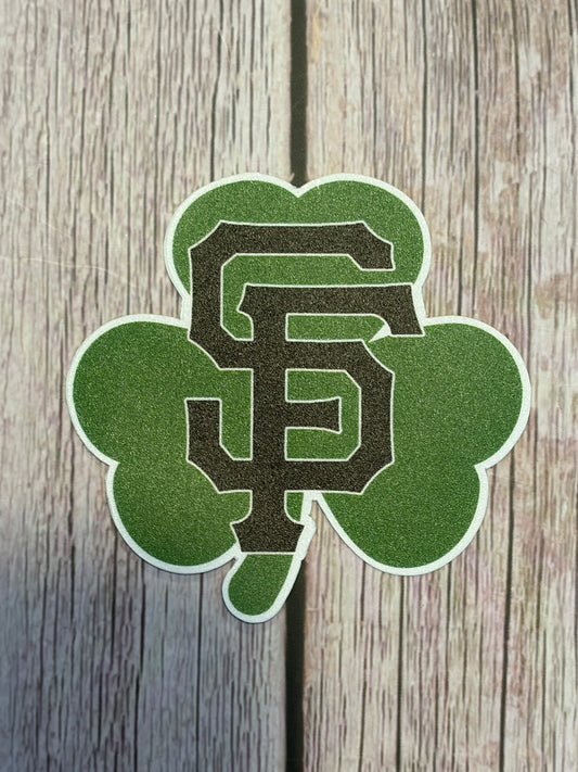 SF Shamrock Sticker