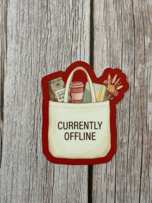 Currently Offline Sticker