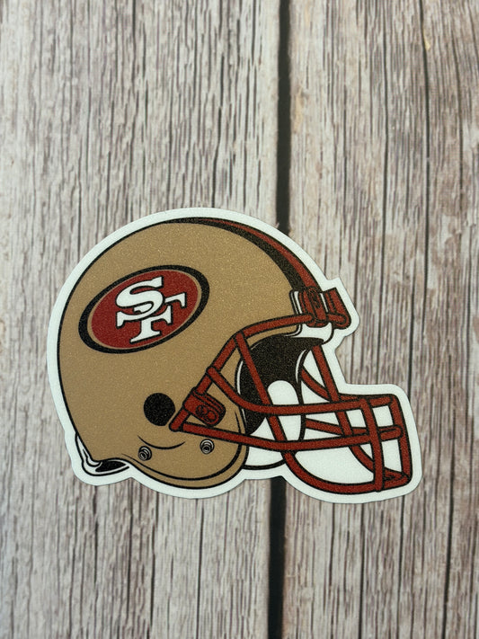 49er Helmet Sticker