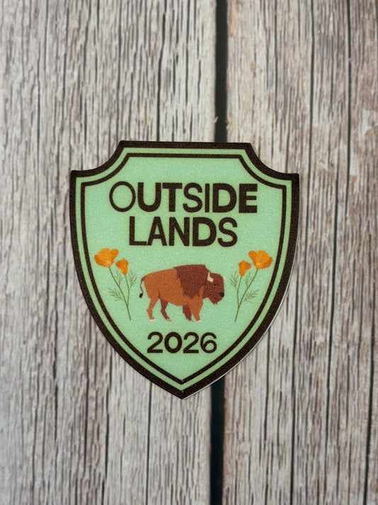 Outside Lands 2026 Festival Sticker