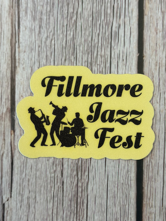Fillmore Jazz Festival Sticker