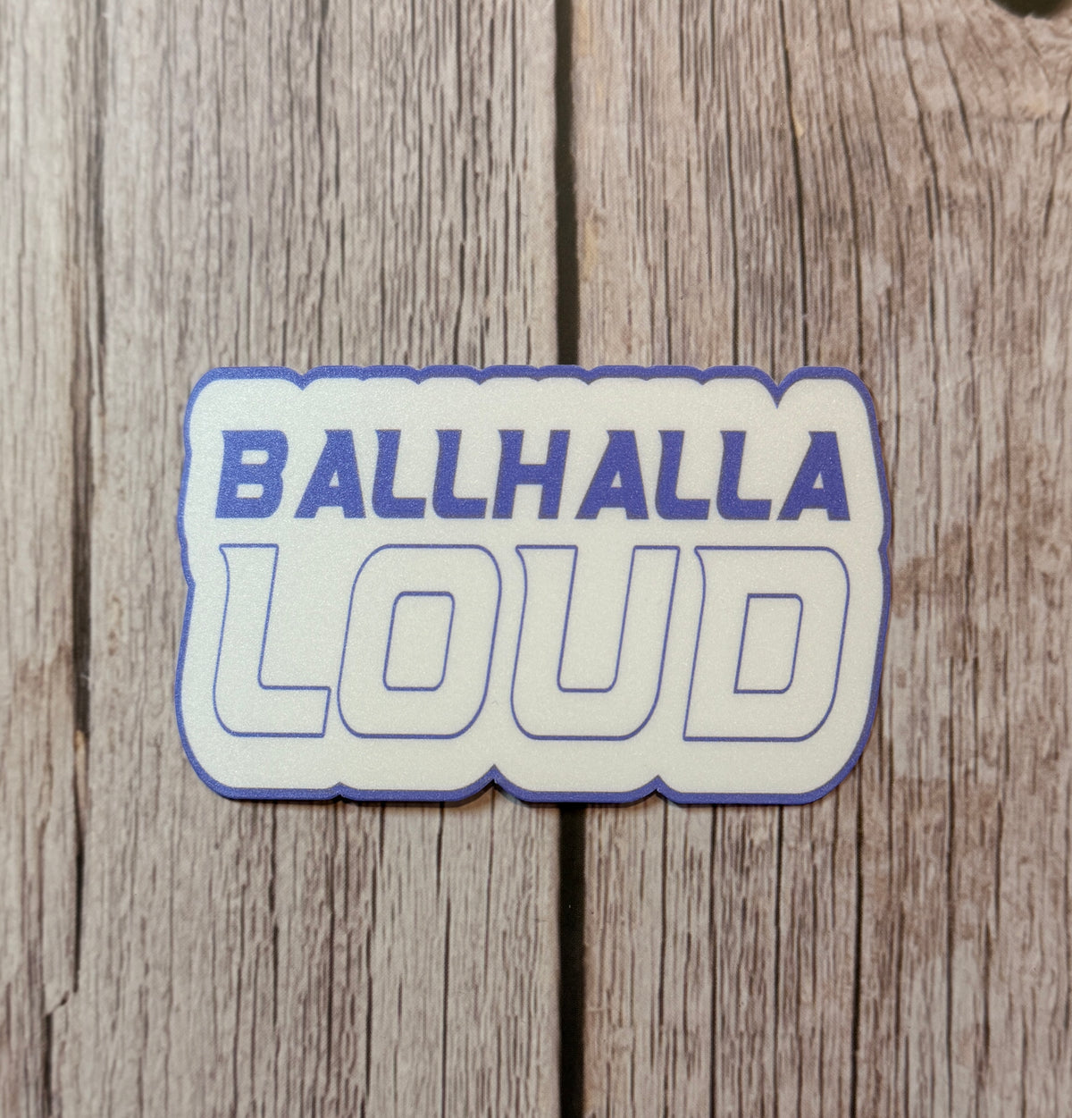 BALLHALLA LOUD sticker