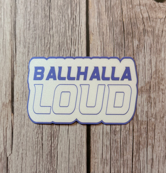 BALLHALLA LOUD sticker